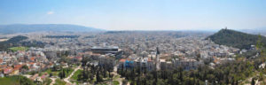 panorama z akropolu
