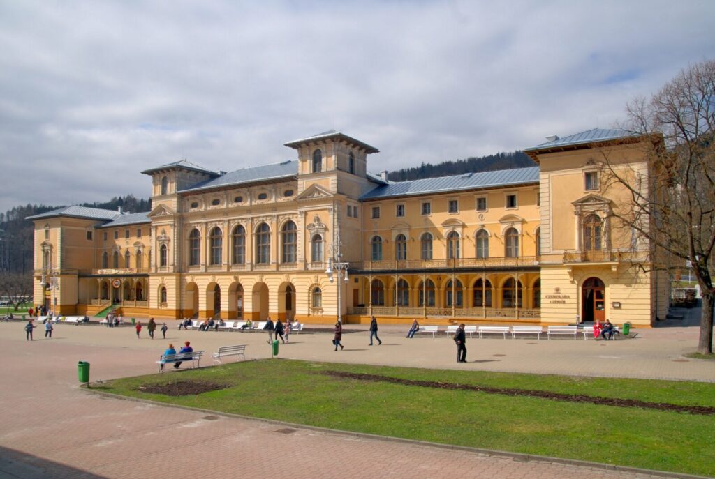 Krynica Zdrój - stary dom zdrojowy