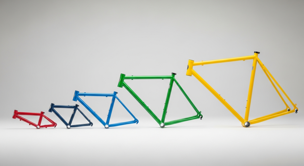 Rozmiary ram rowerowych